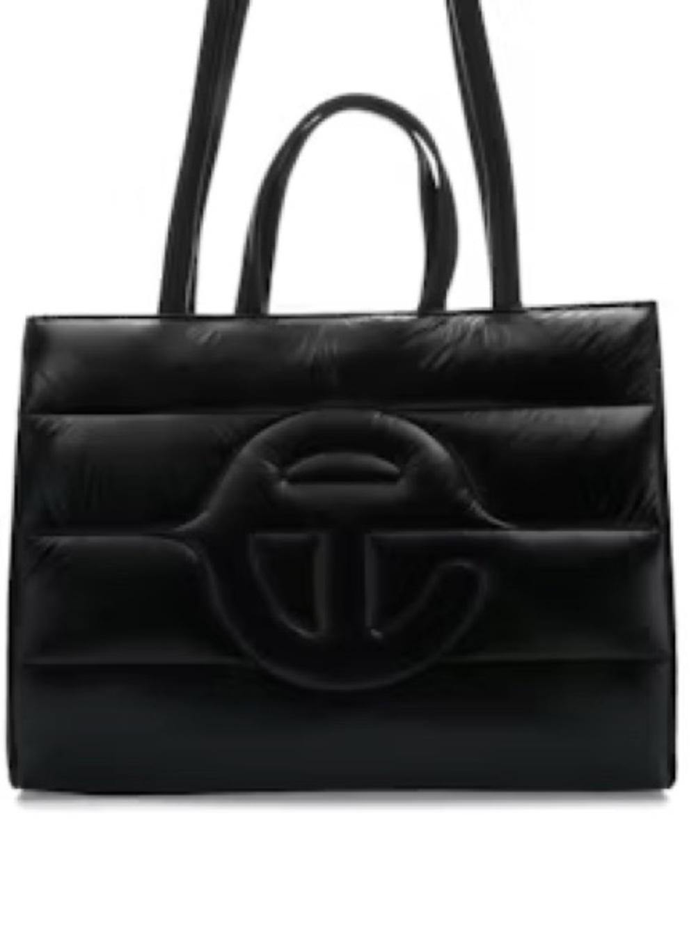 Moose Knuckles x Telfar Black Puffer bag